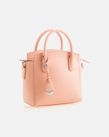 Simple Pink Crossbody Bag